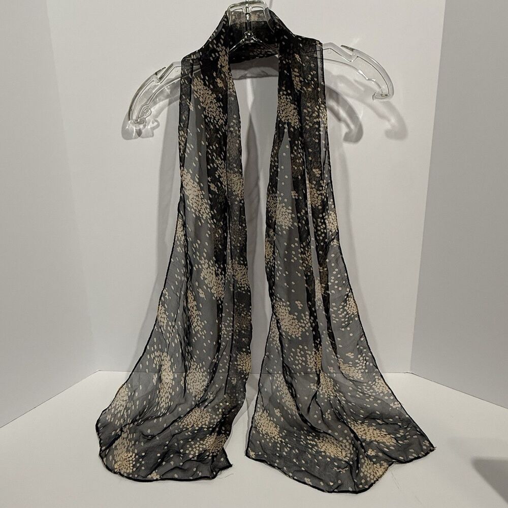 Fashion Women’s Scarf Polyester Wrap Summer Scarves 58” X 12” - Picture 11 of 13